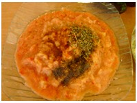 薄脆片蘸牛油果泥