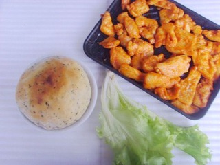 新奧爾良雞肉漢堡