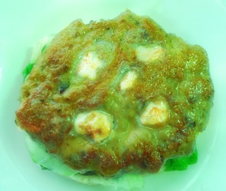 鮮蝦豬肉漢堡包