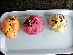 手指豆餡蒸糕