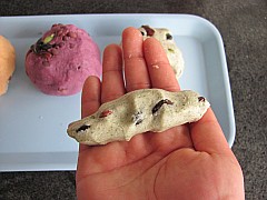 手指豆餡蒸糕