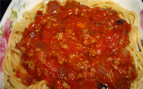 意式番茄肉醬面
