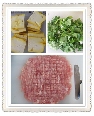 泰國豆腐爆炒碎肉