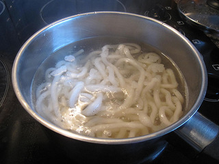 牛肉香菜炒烏冬