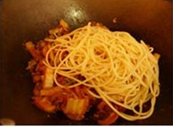 番茄牛肉意面