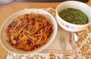 番茄牛肉意面