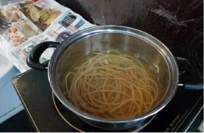 培根蛋汁意面