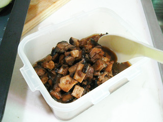 香菇肉醬焗茄子