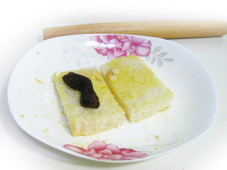 豆沙吐司卷