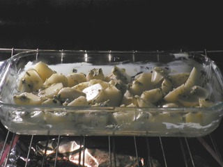 迷迭香蘿勒烤土豆