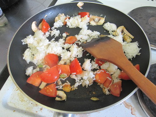 蘑菇雞肉焗飯