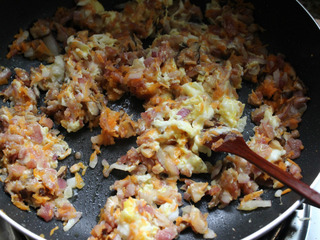 西式培根蔬菜焗飯