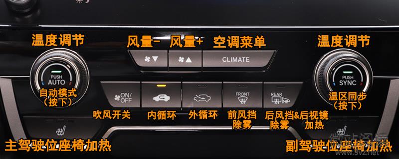 本田CRV空調按鈕圖解 CRV空調除霧和暖風開啟方法