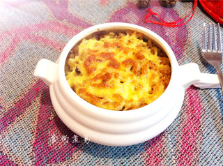 黑椒牛肉芝士焗飯 黑椒牛肉芝士焗飯