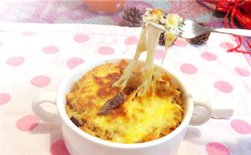 黑椒牛肉芝士焗飯 黑椒牛肉芝士焗飯