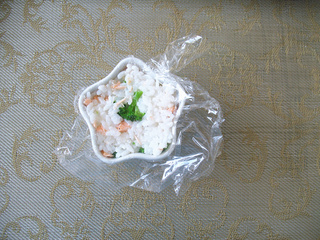 日式三文魚飯團