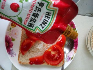 熏烤火腿腸三文治