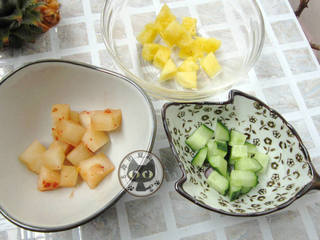 蜜汁菠蘿醬意面