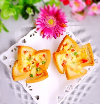 花樣吐司披薩