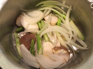 青醬海鮮意大利面