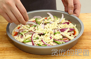 美味香菇培根披薩