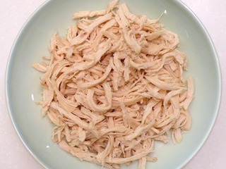 蘆筍雞絲色拉