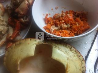 蟹肉色拉