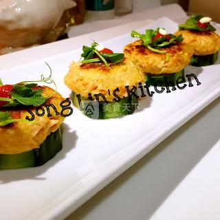 三文魚餅