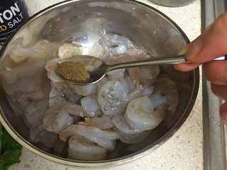 異國風情 青檸香菜蝦仁 Cilantro Lime Shrimp