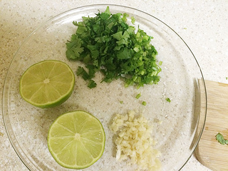 異國風情 青檸香菜蝦仁 Cilantro Lime Shrimp