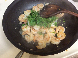 異國風情 青檸香菜蝦仁 Cilantro Lime Shrimp