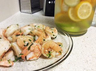 異國風情 青檸香菜蝦仁 Cilantro Lime Shrimp