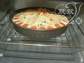 香酥蝦花邊披薩