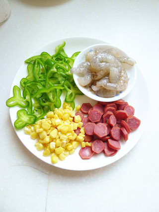 鮮蝦厚底批薩