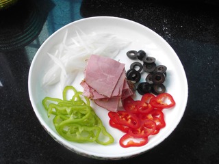 黑椒牛肉脆披薩