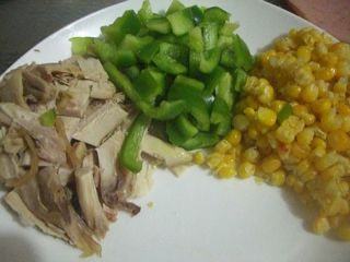 雞肉玉米披薩