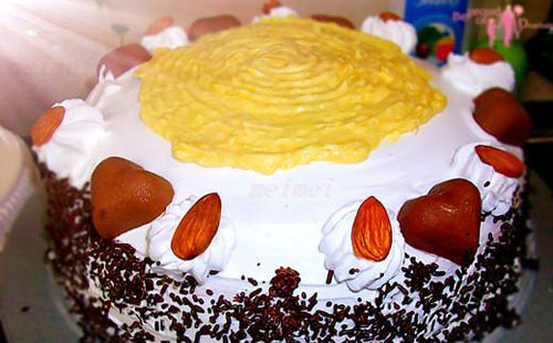 榴蓮奶油蛋糕