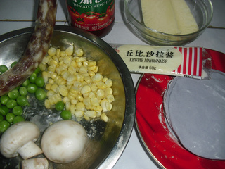 菜汁餃子皮匹薩