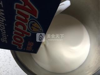 雙層奶油裱花蛋糕