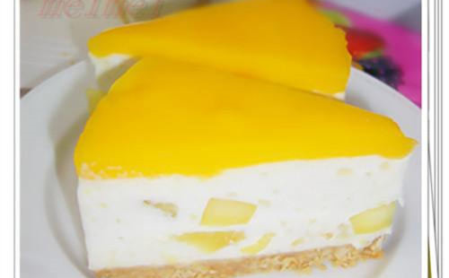 芒果冷凍芝士蛋糕