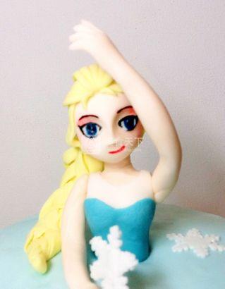 翻糖蛋糕冰雪奇緣