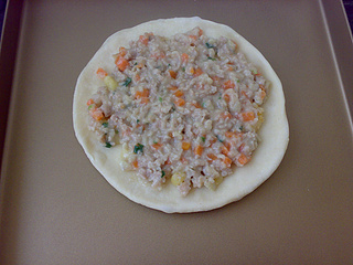 沙薑肉醬薄底披薩