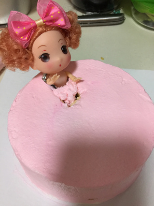 迷糊娃娃生日蛋糕