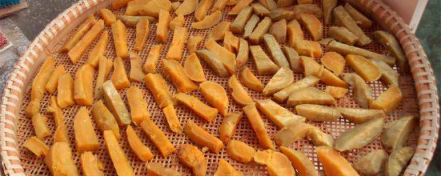 土法紅薯幹的做法 來學學吧