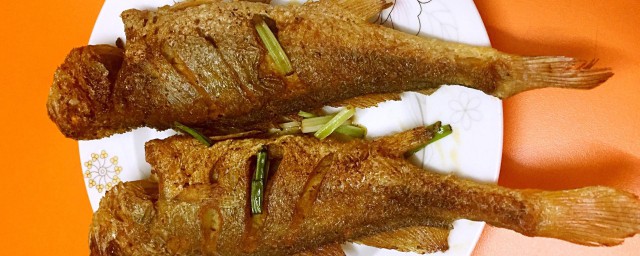 香煎黃花魚做法圖解 香煎黃花魚的做法