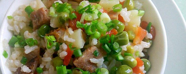 咸肉豌豆飯做法 豌豆的營養和咸肉的美味完美結合