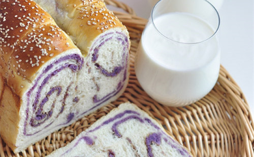 面包機版紫薯吐司