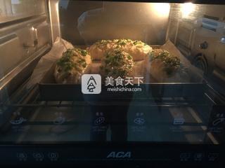 肉松火腿奶酪蔥香包