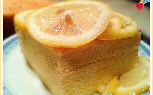 檸檬楓糖戚風蛋糕