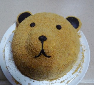泰迪熊蛋糕
